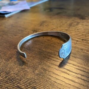 Silver plated bracelet